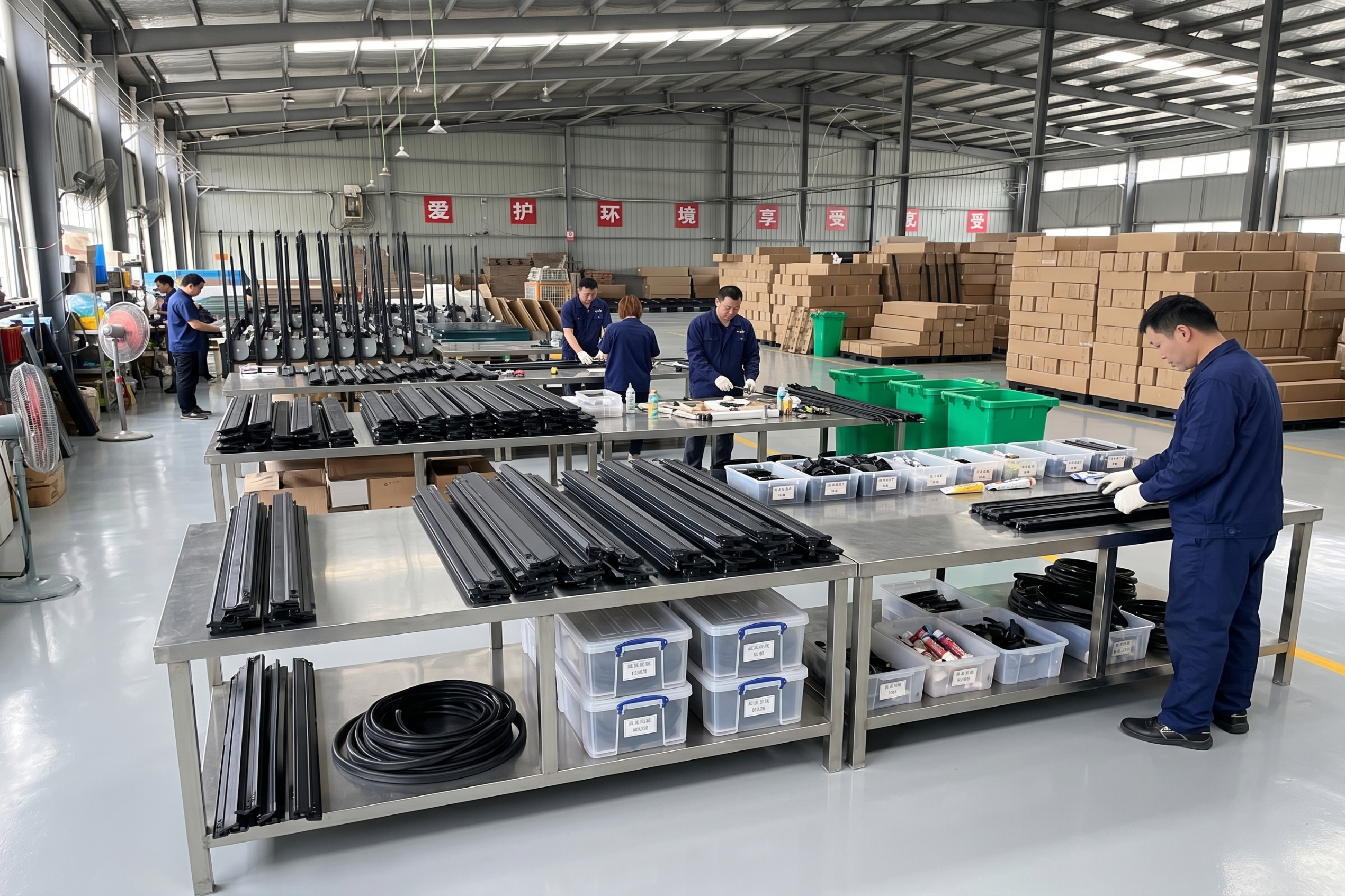 Factory assembly area